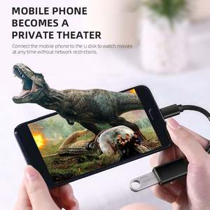 Adaptateur <span class=keywords><strong>USB</strong></span> C vers <span class=keywords><strong>USB</strong></span> 3.0 OTG à angle droit de 90 degrés, câble de transfert de données haute vitesse <span class=keywords><strong>pour</strong></span> ordinateur portable, tablette, téléphone portable - Product Image 4