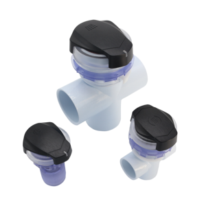 2-cổng 1 "Spa shut off valver ngoài trời bồn tắm nước nóng bơi xoáy không khí Hệ thống van cho softub Spa - Product Image 1