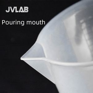रासायनिक प्रतिरोधी प्लास्टिक बीकर हैंडल स्लीक ने कप लैब 50 मिली-5000 मिलीलीटर जेवीलैब ओएम अनुकूलन योग्य - Product Image 2