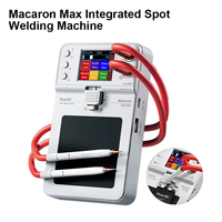 Machine à souder par points intégrée Qianli Macaron, soudage par points à double impulsion pour batterie interne de téléphone portable, soudeuse par points