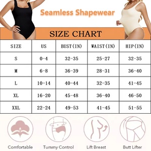 TikTok Viral Ventre Contrôle Shapewear Body Sans Couture Minceur <span class=keywords><strong>Faja</strong></span> Femmes Sangle Réglable Une Pièce BodyShaper Sous-Vêtements - Product Image 4