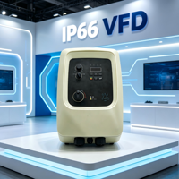 Variateur de fréquence vectoriel (VFD) étanche IP66 de 1,5 kW pour pompe à eau à pression constante, application extérieure