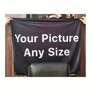 Customize Horizontal Tapestry Signs Personalized Image Text for <b>Bedroom</b> Living Room Dormitory - Product Image 1
