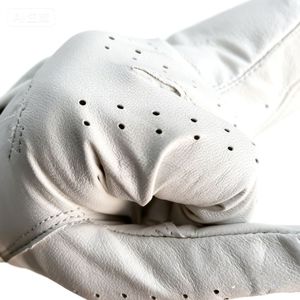 Guanti da <span class=keywords><strong>Golf</strong></span> Unisex a destra Premium pelle di pecora comoda con impugnatura morbida antiscivolo per uso sportivo - Product Image 4