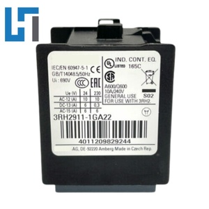 สวิตช์เสริมแบบใหม่ของแท้ 2NO+2NC 3RH2911-1GA22 ตัวควบคุมโปรแกรม PLC 3RH29111GA22 มีสินค้าในสต็อก - Product Image 3