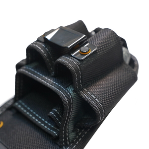 TOOL STACK Jiayuan Ceinture porte-outils professionnelle robuste en cuir véritable tanné pour électricien, fermeture à boucle, 45-49 - Product Image 5
