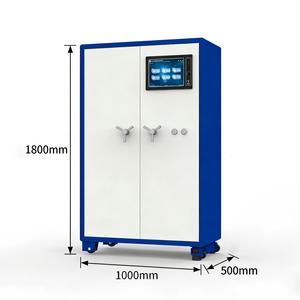 Fireproof &amp; High-Capacity Steel Gun Safe Box for Home Use with Key <strong>Lock</strong> Facial Recognition &amp; Fingerprint <strong>Lock</strong> - Product Image 1
