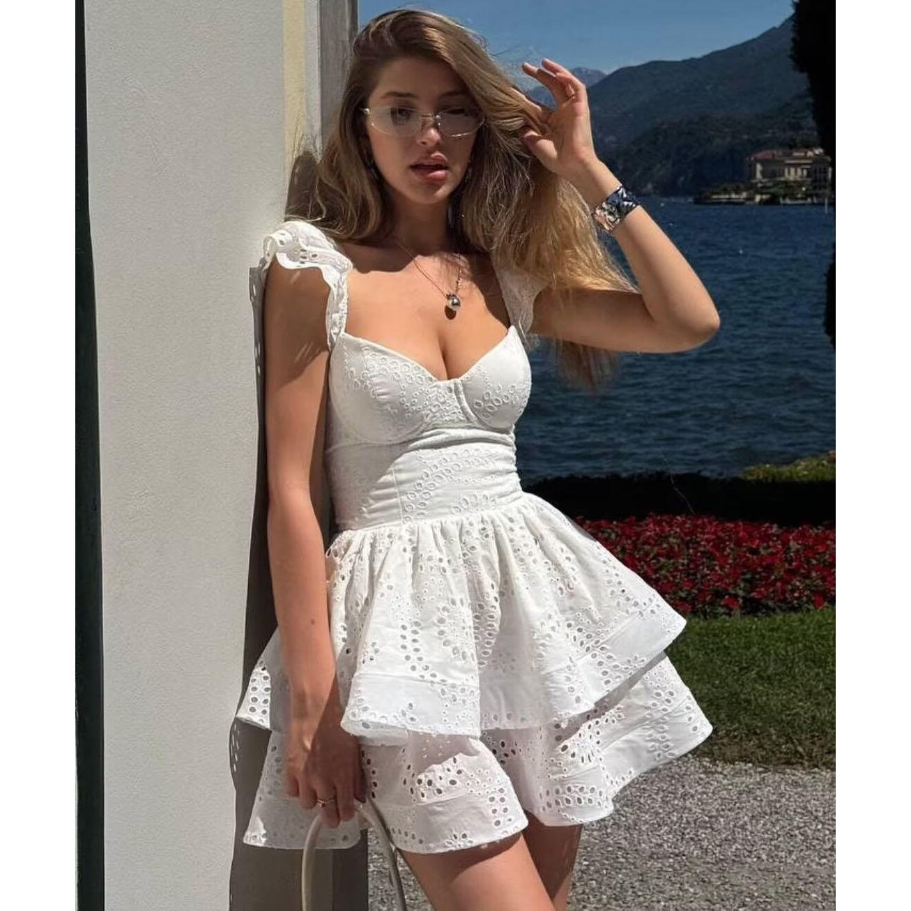 Summer Sexy Short Dress Women White Dress Holiday Sleeveless Strap Backless  Dress| Alibaba.com