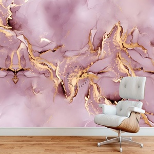Carta <span class=keywords><strong>da</strong></span> Parati in Marmo Oro e Rosa per Soggiorno e <span class=keywords><strong>Camera</strong></span> <span class=keywords><strong>da</strong></span> <span class=keywords><strong>Letto</strong></span>, Murale Decorativo <span class=keywords><strong>da</strong></span> Parete - Product Image 5