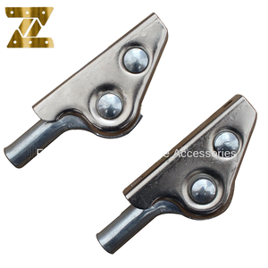 180 Độ Đơn Phương Trắng Kẽm Nhật Bản Khóa 5 Tốc Độ 180 Độ Ống Ngắn Di Chuyển Bản Lề Cho Ghế Sofa Phần Cứng Sắt 35Mm - Product Image 5