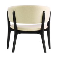 Fauteuil lounge moderne en cuir fait main, capitonné, ergonomique, confortable, minimaliste, pour salon, chambre, appartement, villa, maison