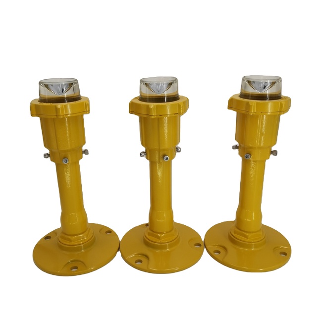 Elevated Taxiway Edge Aviation Obstruction Light Aviation Obstruction LED Lights Elevated Airport Taxiway Lights