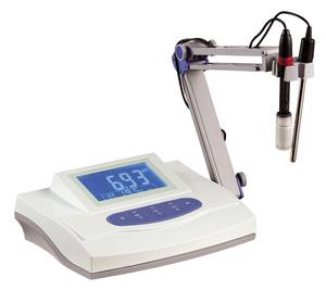 مختبر ساعة مكتبية رقمية مقياس درجة الحموضة مع قطب الجمع - Product Image 6