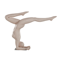 Neues Design Ganzkörper-Fiberglas-Damen-Yoga-Schneiderpuppe mit Kopf für Bekleidungspräsentation