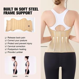 Nuovo corsetto da Trainer in vita colombiana cintura da donna Shaper per il corpo venditori all'ingrosso di alta qualità fasciatura per la vita Trainer con cerniera - Product Image 5