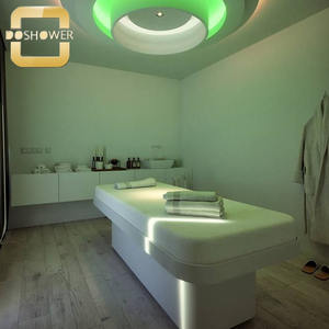 Cama de <span class=keywords><strong>esteticista</strong></span> <span class=keywords><strong>profesional</strong></span> para el cuidado de la piel blanca para cama de masaje de calor de temperatura constante de ambiente cama de bienestar Led - Product Image 4