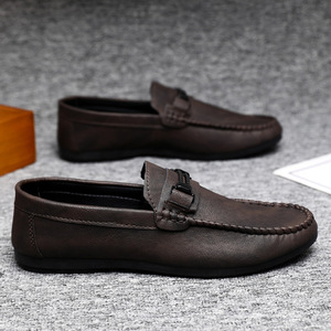 Men Casual Slip On Loafers <b>Driving</b> <b>Shoes</b> Soft Sole Leather Look Daily Walking <b>Shoes</b> - Product Image 2
