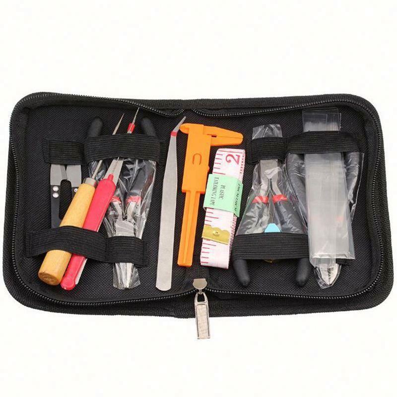 Набор инструментов для изготовления ювелирных изделий, Набор плоскогубцев с круглым носом, плоскогубцы для боковой резки, кусачки для проволоки, ножницы, пинцет для бисероплетения