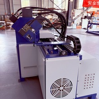 Machine de découpe hydraulique 7,5 kW CNC pour tôles et profilés d'angle, idéale pour l'atelier de fabrication de structures métalliques