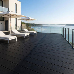 Revêtement de sol WPC antidérapant co-extrudé Everwall, terrasse composite WPC pour jardins, balcons, terrasses, piscines - Product Image 2