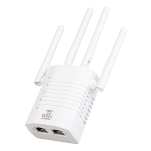 พอร์ต RJ45 เสาอากาศ 4x2dBi 2.4G & 5.8G แบบดูอัลแบนด์ สำหรับเชื่อมต่อ WIFI Booster ขยายสัญญาณไวไฟระยะไกลภายนอกอาคาร 1200mbps สำหรับภายในอาคาร - Product Image 6