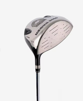 Driver de golf forgé pour droitier avec manche en acier inoxydable usiné CNC et poignée en caoutchouc