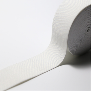 2 polegadas preto e branco <span class=keywords><strong>Elastic</strong></span> Knitting Rubber Webbing para Underwear Knitting - Product Image 2