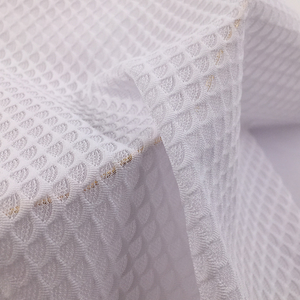 Vải lưới polyester spandex jacquard nhẹ, thoáng khí, 110 GSM, in chuyển nhiệt toàn thân, áo xe đạp - Product Image 1