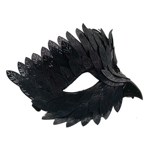 Máscaras <span class=keywords><strong>de</strong></span> Disfraces <span class=keywords><strong>de</strong></span> Pico <span class=keywords><strong>de</strong></span> Pájaro Negro HLC, Fabricante <span class=keywords><strong>de</strong></span> Máscaras <span class=keywords><strong>de</strong></span> Carnaval <span class=keywords><strong>de</strong></span> Media Cara <span class=keywords><strong>de</strong></span> Búho y <span class=keywords><strong>Cuervo</strong></span> con <span class=keywords><strong>Plumas</strong></span> para Halloween, Accesorios <span class=keywords><strong>de</strong></span> Cosplay - Product Image 6