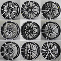 Jantes en alliage d'aluminium forgé Beadlock à profil profond concave 18-24 pouces 5x115 6x139.7 compatibles avec Dodge Charger RAM SUV Jantes personnalisées