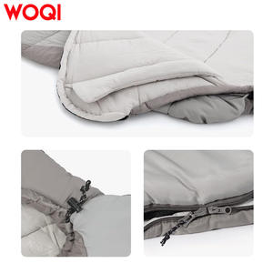 Sac de couchage Woqi 3 saisons, léger, imperméable, en nylon, design enveloppe, pour le camping, la randonnée et les activités de plein air - Product Image 4