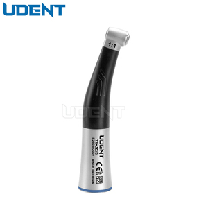 Pieza de mano dental contra-ángulo eléctrica 1:1 de baja velocidad con botón pulsador y spray de agua interno UDENT UD-TI-X25B, Certificado CE Clase <span class=keywords><strong>II</strong></span>, 1 año de garantía - Product Image 2