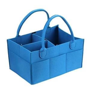 Sac <span class=keywords><strong>à</strong></span> langer en <span class=keywords><strong>feutre</strong></span> très vendu, grande capacité, sac <span class=keywords><strong>à</strong></span> langer pour bébé avec séparateurs amovibles, plusieurs poches de rangement, sac <span class=keywords><strong>à</strong></span> main pour couches - Product Image 3