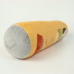 Wholesale Pet Products Cylindrical Resistant Soft Machine Washed Durable Chew Plush Stuffed <b>Squeaky</b> Dog Toy - Product Image 5