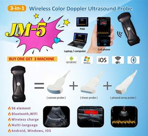 Dokter Hewan pencitraan otot ultrasound 3 in 1 probe nirkabel WIFI warna <span class=keywords><strong>doppler</strong></span> ultrasound - Product Image 2