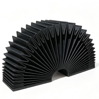 Protection de soufflet ignifuge résistante aux hautes températures, accessoires de protection flexibles pour guides de machines-outils CNC