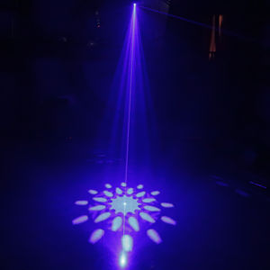Rejilla láser a todo color para DJ, proyector de luz de escenario para decoraciones navideñas, fiestas, bares, KTV, haz de iluminación de escenario - Product Image 1