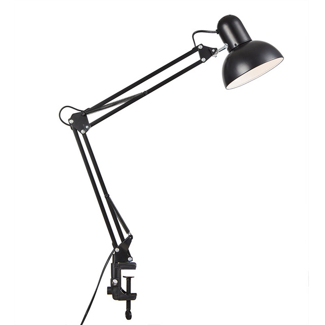 USB LED Desk Lamp with Clamp Reading Light Clip-on Table Lamp USB Desk Lamp for Computer Manicure Table Light