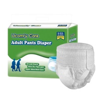 Premium Bedruckte Erwachsenen-Einwegwindelhosen mit Superabsorbierendem Kern 3D-Auslaufschutz Zellstoffgründel Größen M/L/XL