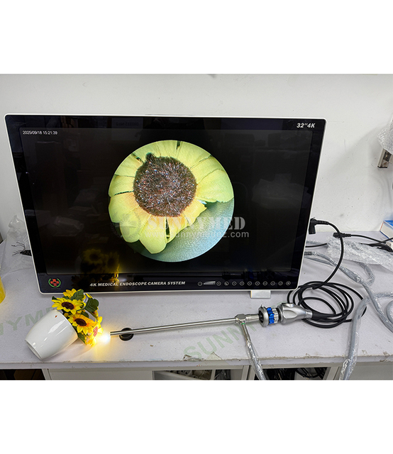 SY-PS050_4K_32 Veterinary Portable FHD Endoscope Camera System With Recording
