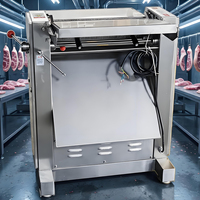 Nouvelle machine à trancher la viande automatique commerciale 220V, épaisseur réglable 3mm, pour porc et viande congelée