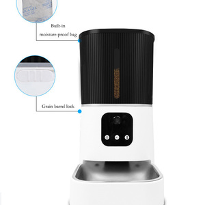 Distributeur automatique <span class=keywords><strong>de</strong></span> nourriture pour animaux <span class=keywords><strong>de</strong></span> compagnie, écologique, fonctionnant sur batterie, avec caméra, contrôle par application, alimentation intelligente programmée pour chats <span class=keywords><strong>et</strong></span> chiens - Product Image 5