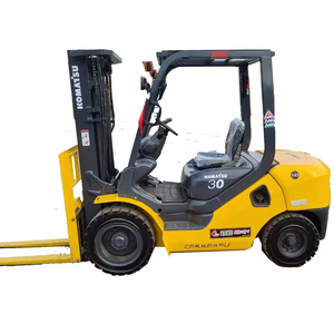 รถยก3Ton ดีเซล Komatsu ของญี่ปุ่นของแท้3เมตรรถยกที่มีความมั่นใจในราคาต่ำ100% นำเข้ามาใหม่ - Product Image 1