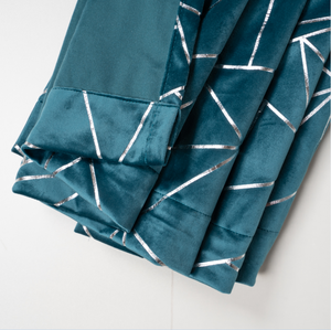 Tissu 100% polyester de luxe style européen, décoratif, en velours, rideaux occultants pour le salon, hôtel, personnalisé - Product Image 5