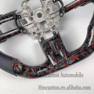 Volante de Fibra de Carbono Perforada para Ford Mustang, Productos de Garantía de Calidad - Product Image 5