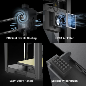 Thương Hiệu Mới 2025 Wonder <span class=keywords><strong>Maker</strong></span> ZR <span class=keywords><strong>3D</strong></span> Máy In Với Mã Nguồn Mở, Đa Màu Sắc In Ấn Vật Liệu Nhanh Chóng Thay Đổi, 300*300*300Mm - Product Image 6