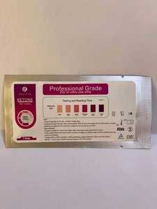 मेडिसन का नया पैकेज केटोन टेस्ट स्ट्रिप्स एल्यूमीनियम पन्नी बैग परीक्षण मूत्र कीटो के साथ - Product Image 2