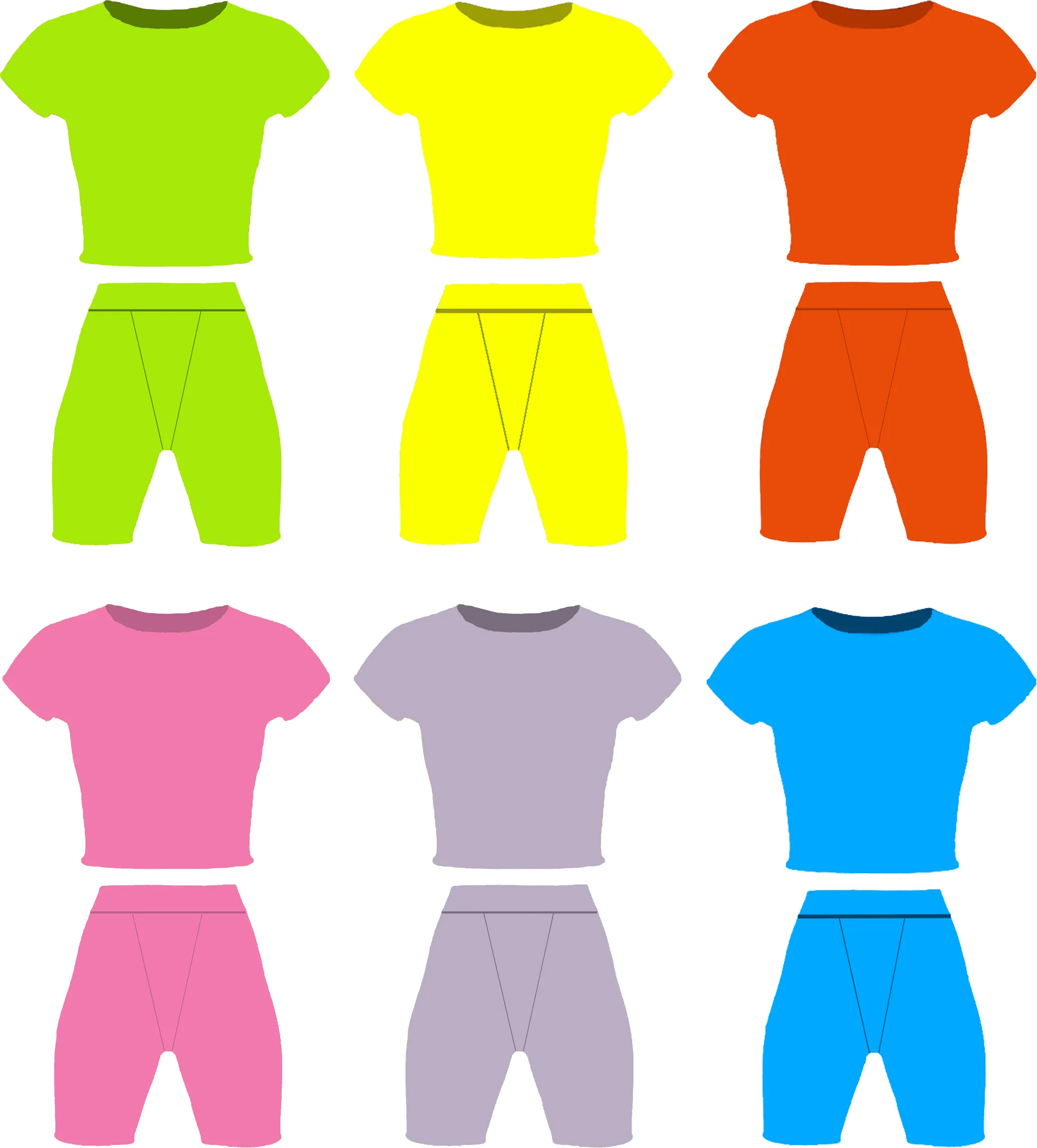 versandfertige produkte damenkleidung geripptes t-shirt und shorts zwei 2 stück sommer-set pyjamas schlafanzug lässiges set