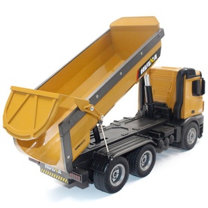 Camion benne télécommandé Huina Toys 1573 1:10 à 4 canaux, auto-vidangeant, en plastique, portée 30m, batterie au lithium, modèle Expert - Product Image 2