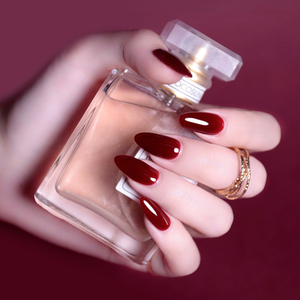 Suministros para Uñas de Gel UV, Productos de Manicura Libres de HEMA, Esmalte de Uñas Semipermanente en Botellas, Esmalte de Uñas de Gel Rojo - Product Image 4